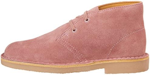 pink clarks desert boots