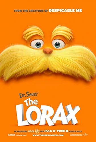 Dr Seuss The Lorax Movie Poster 27 94 X 43 18 Cm Amazon De Kuche Haushalt