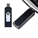 MyVision Superman Flameless Pilot Cigarette Lighter, Rechargeable Electronic Flameless USB Lighter (Black)