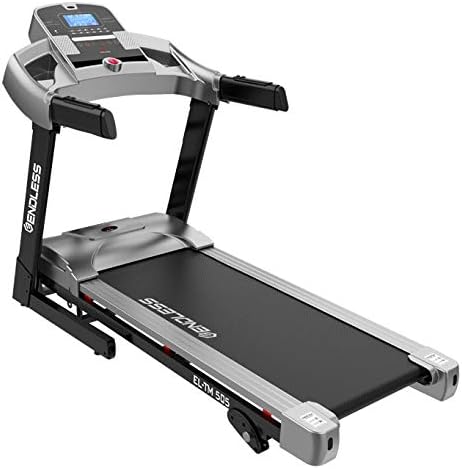 Endless TM-505 Blend (2.5 HP) Motorized Treadmill-Max Speed 14KM/HR (Black;Silver)