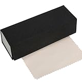 EyeSun Folding Velvet Eyeglasses Case for Sunglasses and Large Eyeglasses