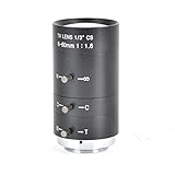 Inesun 6-60mm 1/3" CS Lens CCTV Lens IR F1.6 Manual