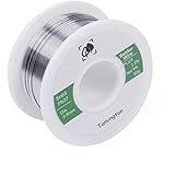 Solder Wire Sn63 Pb37 with Rosin Core for Electrical Soldering 50g (0.8 mm) by TAMINGTON