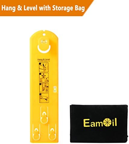 Picture Hanger, Picture Hanging Tool, Frame Hanging Tool for Marking Position and Measuring the Suspension and Horizontal Wall of the Roof (YELLOW) … (yellow with bag)