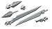 Bandai Hobby Builders Parts HD MS Sword 01 Action Figure