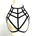 Harness Bra,Clearance! Sexy Women Ladies Hollow Strappy Bra Cage Crop Top Bustier Tops (Black, L)