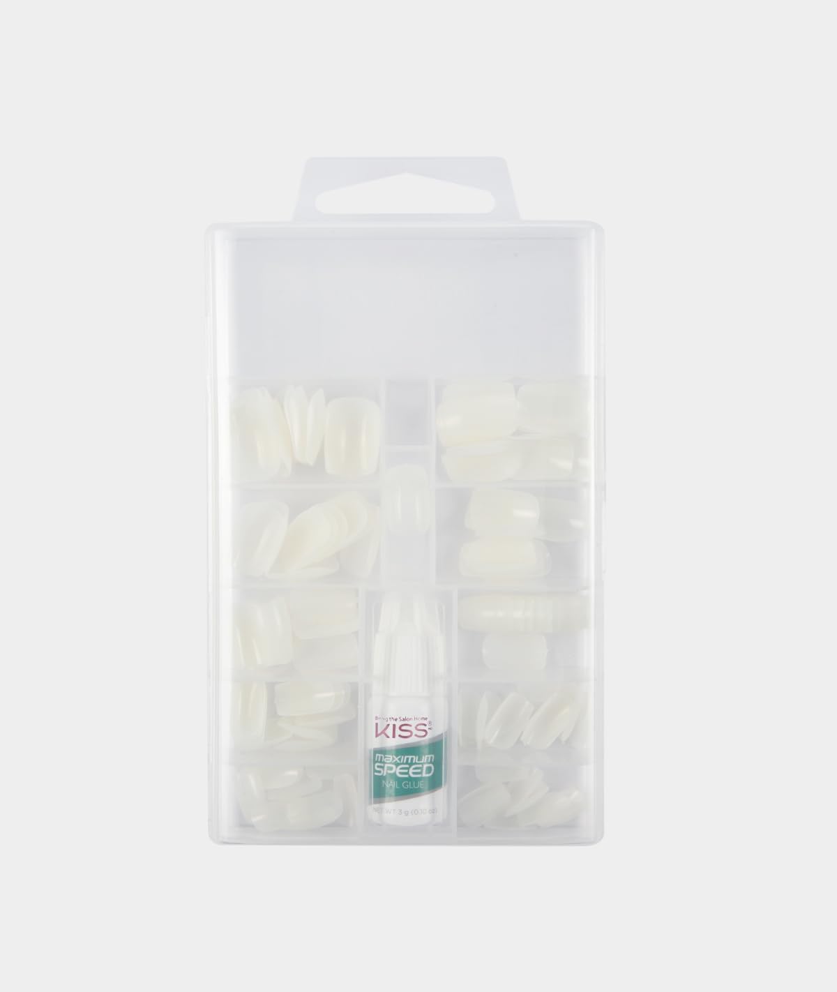 KISS 100 Full-Cover Nails Kit Short Length - Short Square - Image 5