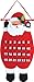 Northlight Seasonal Decorative Santa Advent Calender Hanging Christmas Decoration