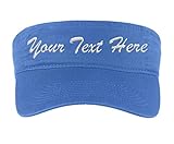 Custom Embroidered Unisex Sports Visor - Add Your
