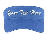 Custom Embroidered Unisex Sports Visor - Add Your