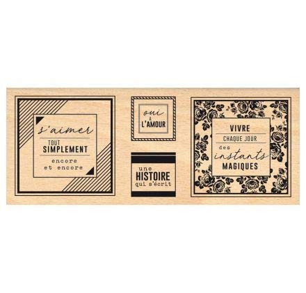 Florilèges Design Wooden Stamp 60 x 150 m