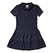 French Toast Girls' Ruffle Pique Polo Dress