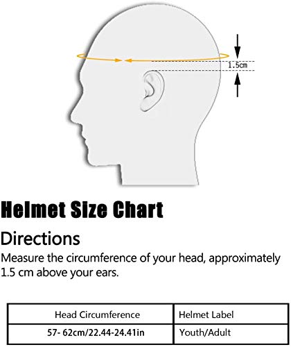 Fietshelm met veiligheidslicht en vizier, KINGLEAD CE-gecertificeerd Unisex Beschermde fietshelm voor fietsen Buiten… - Image 8