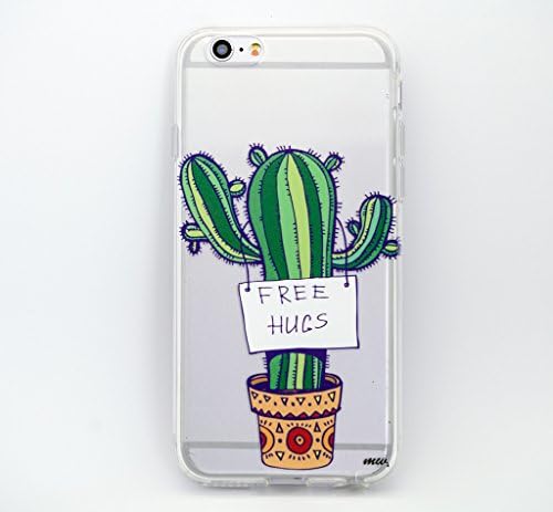 Milkyway Cases FREE HUGS Clear TPU Cell Phone Case for iPhone 6 / 6S (4.7")