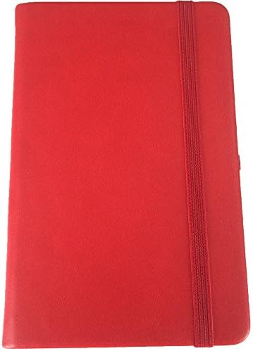LPKOFFICE Pocket Notebook,PU Leather Notebook,Mini journal, Journal Diary Notepad Notebook, Writing pads, Red