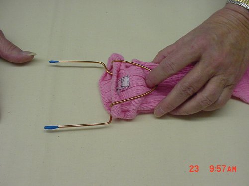 Embroidex 2 Sock Easy Embroidery Hooping Aid Set of 2 - Adults, Kids & Infants Socks for Sewing Machines