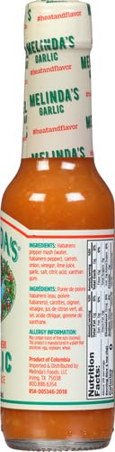 MELINDA’S HABANERO GARLIC PEPPER SAUCE (3 PACK)
