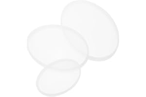KHBUAB 3pcs DIY Silicone Crystal Epoxy Molds Set for Handmade Table Decoration, Small to Large Sizes