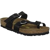Birkenstock Womens Mayari Graceful Licorice Birko-Flor Sandals 38 EU