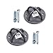 Yoga Trapeze Ceiling Hooks [official]: Indoor or Outdoor, by YOGABODY Pro Quality Suspension Trainer Olympic Rings, Gymnastic Rings, Aerial Yoga Swing, Hammock, Resistance Band, 2 Pack w/ Bolts