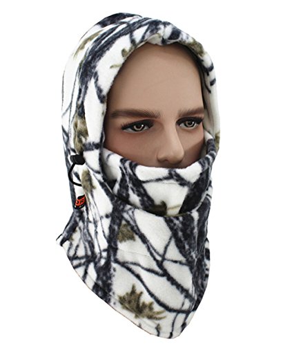 GANWAY Unisex Winter Ski Hat Men Outdoors Camouflage Function Headgear Cs Cap Women Defence Hood Cycling Mask Balaclava Beanies (TTMC03)