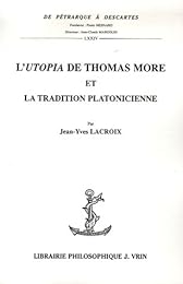 L'" Utopia" de Thomas More et la tradition platonicienne