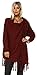Zoozie LA Women's Cowl Aztec Cardigan Tribal Sweater Poncho Regular & Plus Size