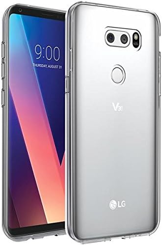 iProtect LG V30 Crystal Clear Soft Case - TPU 0.3mm transparent protective cover