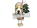 Pit Bull Ornament Tan and White with Unique 