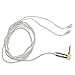 Sqrmekoko 7N OCC Silver Plated Upgrade Audio Cable for Sennheiser IE8, IE80, IE8i Earphones