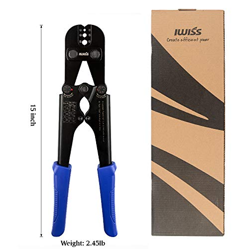 6 IWISS+Crimping+Aluminum+Sleeves+Ferrules