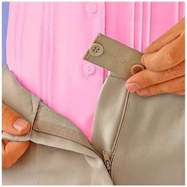 Jimmy-pink button Waist Extenders for Pants or Skirts