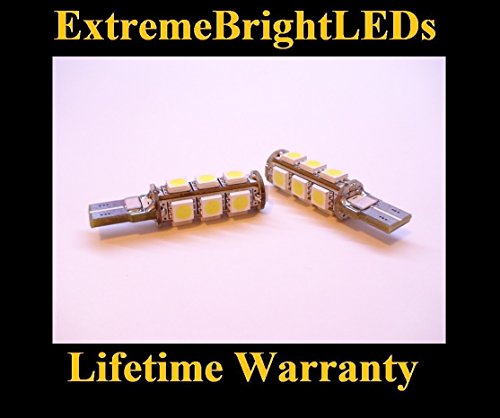 TWO Xenon HID WHITE T15 921 13-SMD LED Canbus Error Free Light Bulbs (Parking Eyelid Backup Reverse) *Lifetime Warranty*