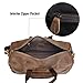 Polare 20'' Full Grain Cowhide Leather Weekender Duffle Bag Overnight Luggage Travel Duffel Bag For Men