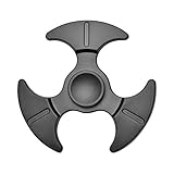 OUUO Tri Metal Fidget Hand Spinner Toy High Speed Up to 5 Minutes
