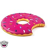 BigMouth Inc. Pass the Donut Flying Food Frisbee, Plastic Disc, Outdoor Game