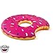 BigMouth Inc. Pass the Donut Flying Food Frisbee, Plastic Disc, Outdoor Game