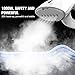 OXA Smart 1000W Ultra-Compact Handheld Garment Steamer, 20s Fast Steaming with 2 Brushes, Portable Fabric Clothes Steamer - Portable, Safe, Lightweight and Perfect for Travel & Home (White)