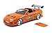 Jada Toys Fast & Furious 1:24 Twin Pack - '70 Dodge Charger Street Toyota Supra, Black/Orange