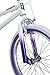 Mongoose Legion LSX Freestyle Sidewalk BMX Bike for Kids, Children and Beginner-Level to Advanced Riders, 20-inch Wheels, Hi-Ten Steel Frame, Micro Drive 25x9T BMX Gearing, White/Purple