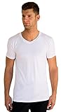 Men's Super Soft V Neck Under Shirt - Beechwood Modal, Tailored Tall, Tagless
