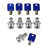 Avisiri 5X Short Tubular Cam Locks 5/8" Length Cam