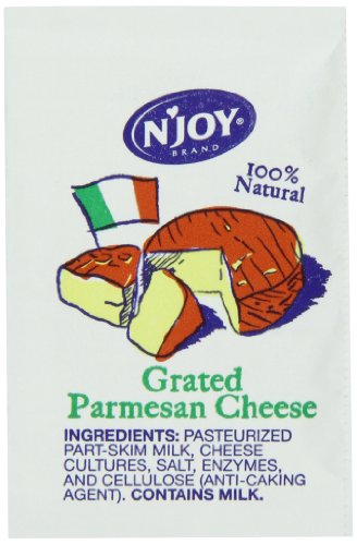 N'joy Parmesan Cheese Packets, 200 Count