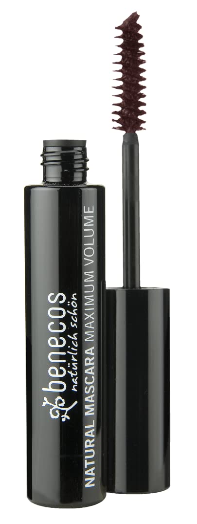 Benecos Natural Cosmetics - Mascara - Maximum Volume - glutenfrei - smooth brown