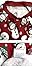 Lanyarco Cute Snowman Dog Pajama Reindeer Small Pet Clothes Christmas Dog Pajamas Shirts, Red Back Length 12