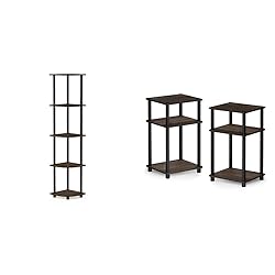 Furinno Turn-N-Tube 5 Tier Corner Display Rack