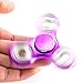 FIDGET DICE Hand Fidget Toy Spinners Stress Reducer Perfect For ADD, ADHD, Anxiety (Bright Purple)