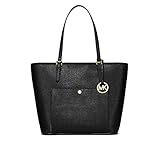 MICHAEL Michael Kors Jet Set Large Top Zip Snap Pocket Tote
