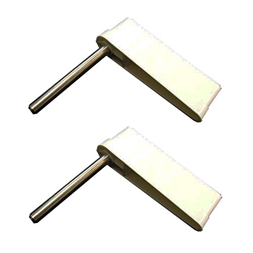 Sega Pinball Flipper Shaft Assembly White - Set of 2
