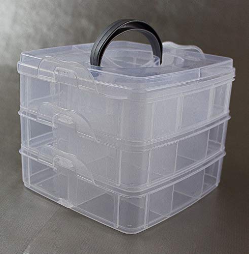 Soytich Plastikbox Angelbox Köderbox zubehörbox Angel Box TACKLEBOX kein (JCB650K) – Bild 3